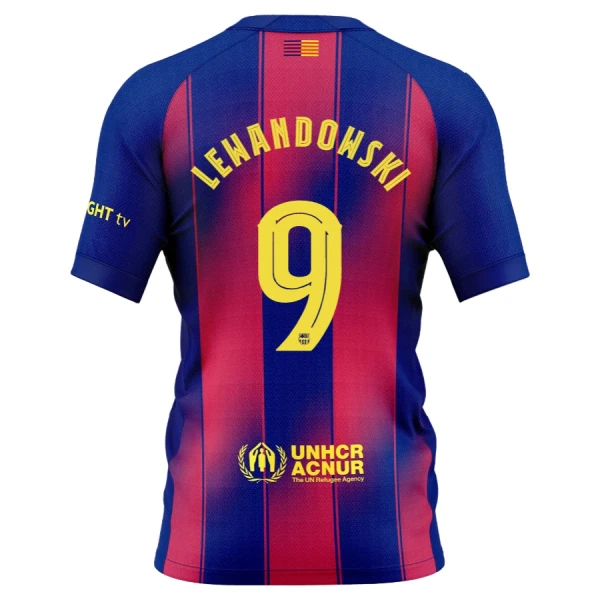 FC Barcelona Robert Lewandowski 9 Dětský Domácí Dres 2025/26