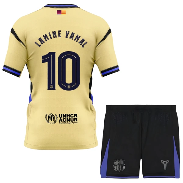 FC Barcelona x Kobe Bryant Lamine Yamal 10 Dětský Venkovní Dres 2025/26
