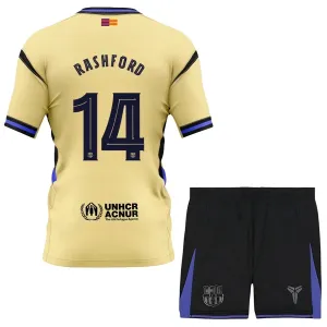 FC Barcelona x Kobe Bryant Marcus Rashford 14 Dětský Venkovní Dres 2025/26