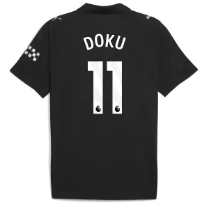 Manchester City Jérémy Doku 11 Venkovní Dres 2025/26