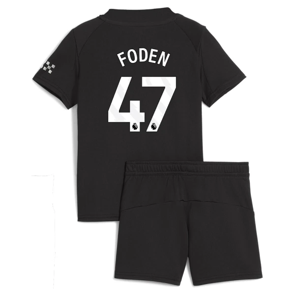 Manchester City Phil Foden 47 Dětský Venkovní Dres 2025/26