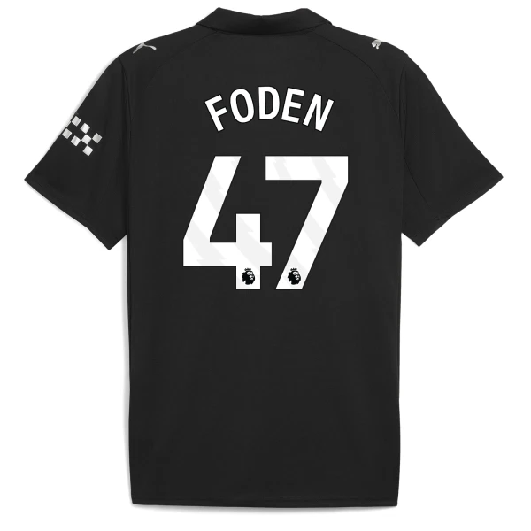 Manchester City Phil Foden 47 Venkovní Dres 2025/26