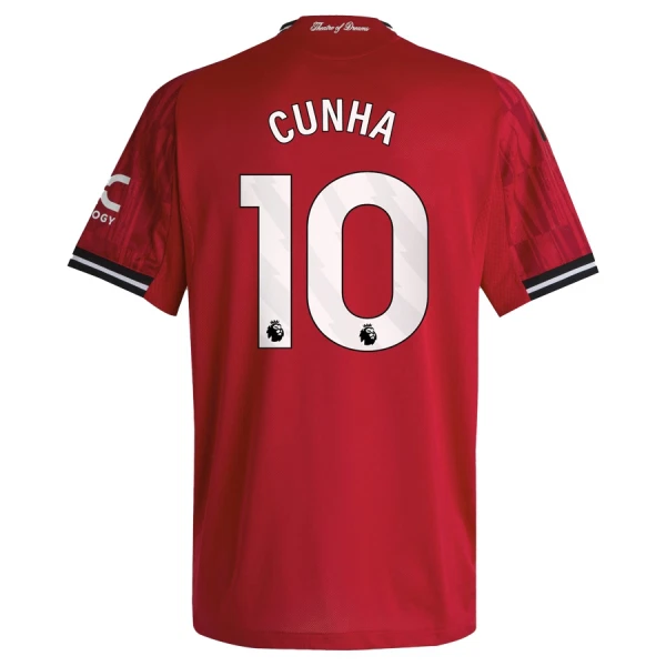 Manchester United Matheus Cunha 10 Domácí Dres 2025/26