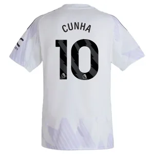 Manchester United Matheus Cunha 10 Venkovní Dres 2025/26