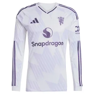 Manchester United Venkovní Dres 2025/26 - Dlouhý Rukáv