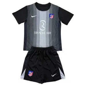 Atlético Madrid Dětský Brankářské Dres 2025/26 Černá
