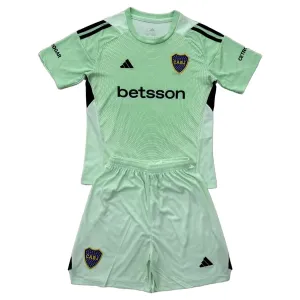 Boca Juniors Dětský Brankářské Dres 2025/26 Zelená