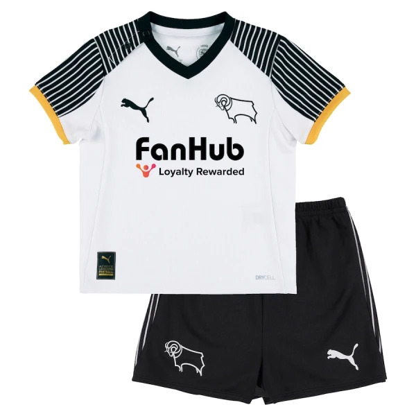 Derby County Dětský Domácí Dres 2025/26 Derby County Dětský Domácí Dres 2025/26