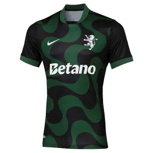 Sporting CP Čtvrtý Dres 2025/26 Černá