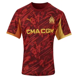 Olympique Marseille Brankářské Dres 2025/26 Červená