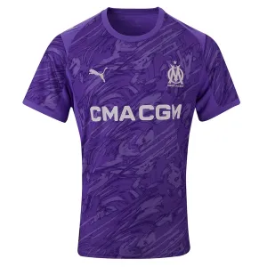 Olympique Marseille Brankářské Dres 2025/26 Fialová