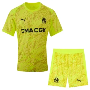 Olympique Marseille Dětský Brankářské Dres 2025/26 Žlutá