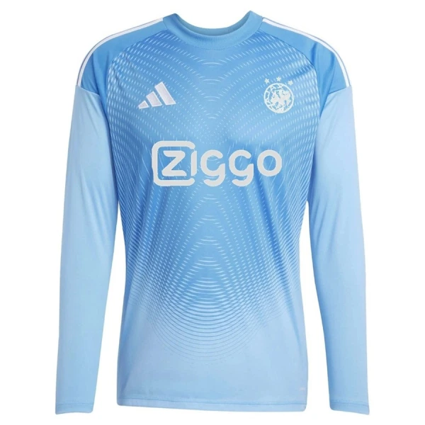 Ajax Brankářské Dres 2025/26 Modrá - Dlouhý Rukáv Ajax Brankářské Dres 2025/26 Modrá - Dlouhý Rukáv