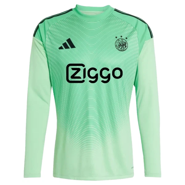 Ajax Brankářské Dres 2025/26 Zelená - Dlouhý Rukáv Ajax Brankářské Dres 2025/26 Zelená - Dlouhý Rukáv