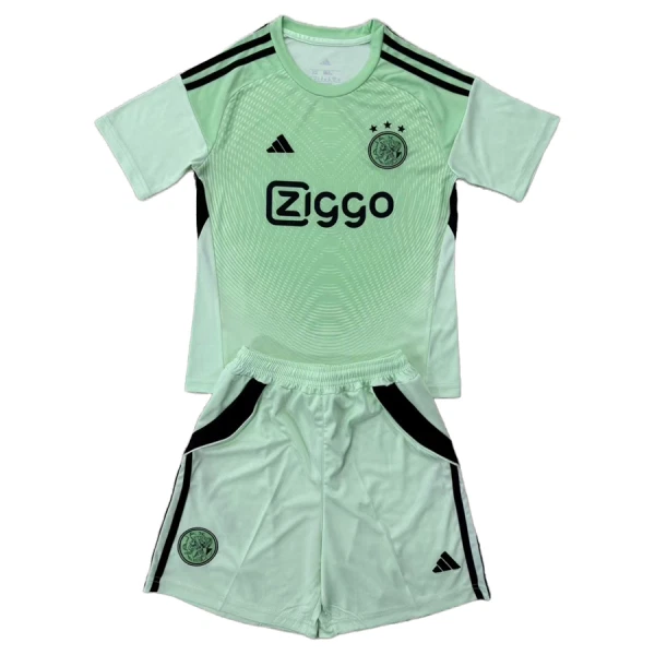 Ajax Dětský Brankářské Dres 2025/26 Zelená