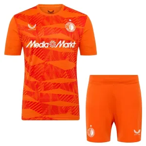 Feyenoord Rotterdam Dětský Brankářské Dres 2025/26 Oranžová