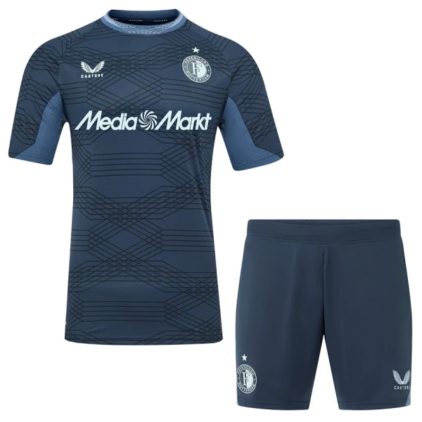 Feyenoord Rotterdam Dětský Venkovní Dres 2025/26 Feyenoord Rotterdam Dětský Venkovní Dres 2025/26