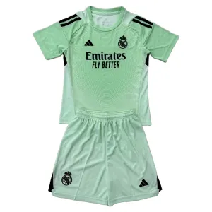 Real Madrid Dětský Brankářské Dres 2025/26 Zelená