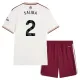 Arsenal William Saliba 2 Dětský Třetí Dres 2025/26 Arsenal William Saliba 2 Dětský Třetí Dres 2025/26