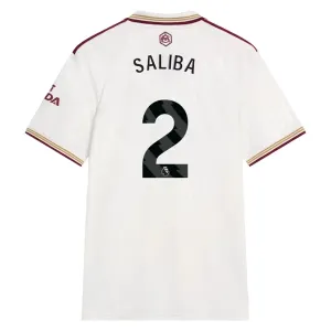 Arsenal William Saliba 2 Třetí Dres 2025/26