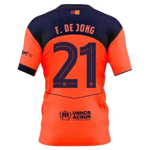 FC Barcelona Frenkie de Jong 21 Třetí Dres 2025/26