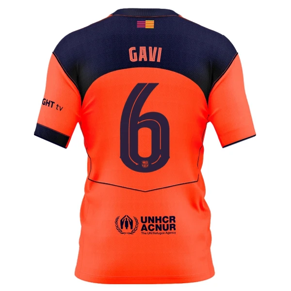 FC Barcelona Gavi 6 Dětský Třetí Dres 2025/26