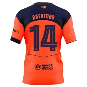FC Barcelona Marcus Rashford 14 Třetí Dres 2025/26