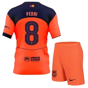 FC Barcelona Pedri 8 Dětský Třetí Dres 2025/26