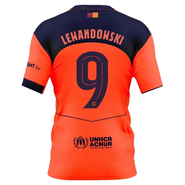 FC Barcelona Robert Lewandowski 9 Třetí Dres 2025/26 FC Barcelona Robert Lewandowski 9 Třetí Dres 2025/26
