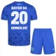 Bayer 04 Leverkusen Alejandro Grimaldo 20 Dětský Třetí Dres 2025/26 Bayer 04 Leverkusen Alejandro Grimaldo 20 Dětský Třetí Dres 2025/26