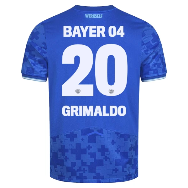 Bayer 04 Leverkusen Alejandro Grimaldo 20 Třetí Dres 2025/26 Bayer 04 Leverkusen Alejandro Grimaldo 20 Třetí Dres 2025/26