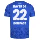 Bayer 04 Leverkusen Victor Boniface 22 Třetí Dres 2025/26 Bayer 04 Leverkusen Victor Boniface 22 Třetí Dres 2025/26