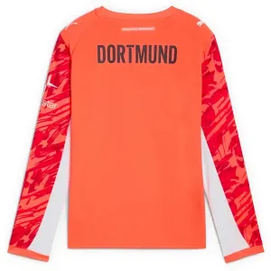 Borussia Dortmund Brankářské Dres 2025/26 Červená - Dlouhý Rukáv
