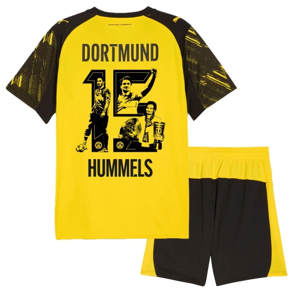 Borussia Dortmund Hummels 15 Dětský Domácí Dres 2025/26 (Speciální Edice)