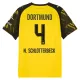 Borussia Dortmund Nico Schlotterbeck 4 Domácí Dres 2025/26 Borussia Dortmund Nico Schlotterbeck 4 Domácí Dres 2025/26
