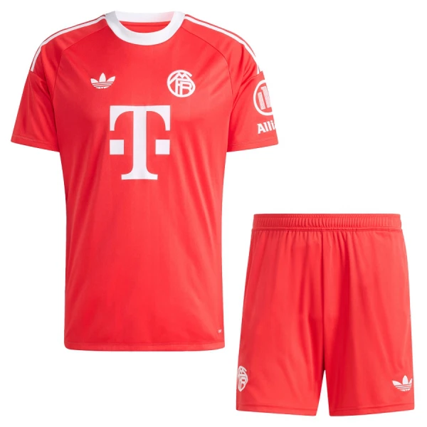 FC Bayern Mnichov Dětský Brankářské Dres 2025/26 Červená FC Bayern Mnichov Dětský Brankářské Dres 2025/26 Červená
