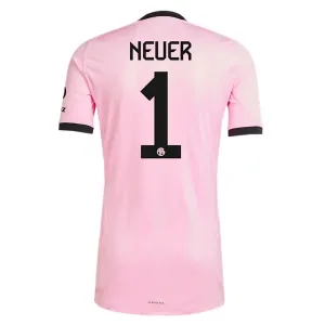 FC Bayern Mnichov Manuel Neuer 1 Brankářské Dres 2025/26 Růžová