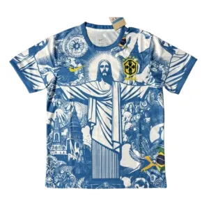 Brazílie Dres 2025 Modrá (Speciální Edice)