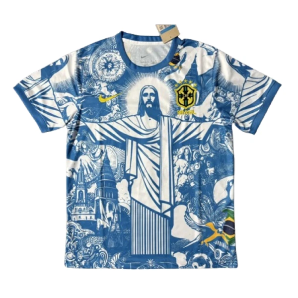 Brazílie Dres 2025 Modrá (Speciální Edice)
