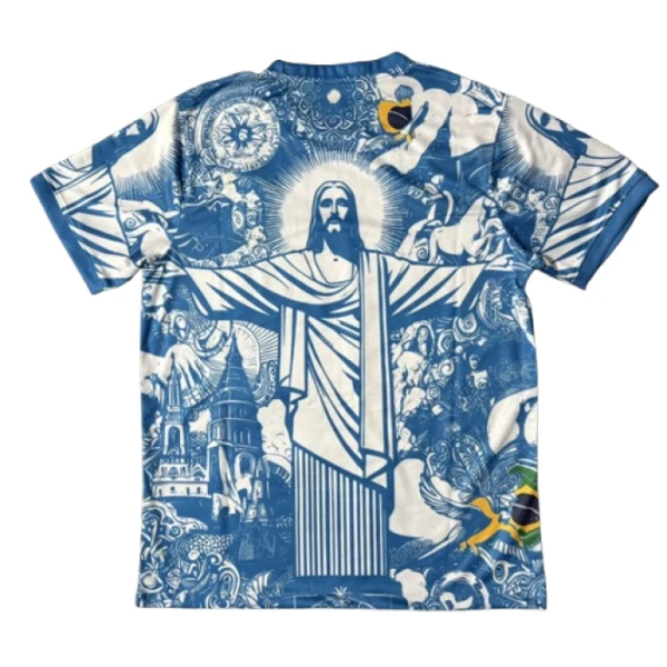 Brazílie Dres 2025 Modrá (Speciální Edice)