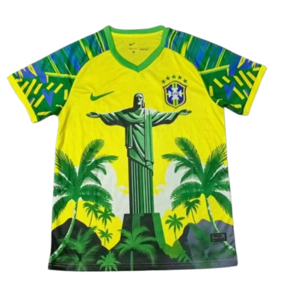 Brazílie Dres 2025 Zelená (Speciální Edice)