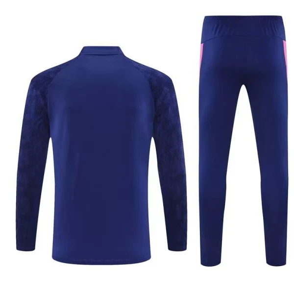 Feyenoord Rotterdam Tréninková Souprava s Mikinou na 1/4 Zip 2025/26 Modrá