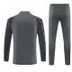 Feyenoord Rotterdam Tréninková Souprava s Mikinou na 1/4 Zip 2025/26 Šedá