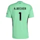 Liverpool Alisson Becker 1 Brankářské Dres 2025/26 Zelená Liverpool Alisson Becker 1 Brankářské Dres 2025/26 Zelená