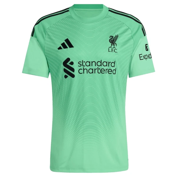 Liverpool Alisson Becker 1 Brankářské Dres 2025/26 Zelená
