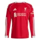 Liverpool Dětský Domácí Dres 2025/26 - Dlouhý Rukáv