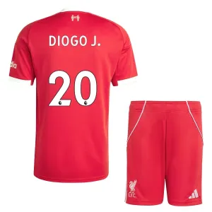 Liverpool Diogo Jota 20 Dětský Domácí Dres 2025/26