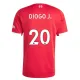 Liverpool Diogo Jota 20 Dětský Domácí Dres 2025/26
