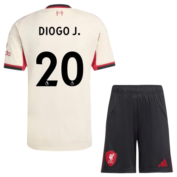 Liverpool Diogo Jota 20 Dětský Venkovní Dres 2025/26