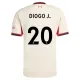 Liverpool Diogo Jota 20 Dětský Venkovní Dres 2025/26